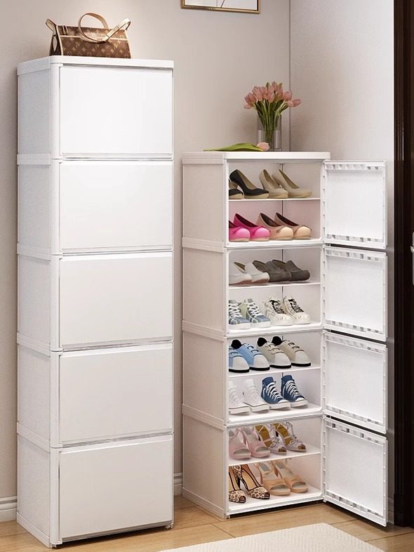 家庭入口多层室内新2025流行宿舍租赁走廊通道入口简易鞋柜,住宅家具,鞋架,淘宝优惠券,粉丝福利购,淘宝优惠卷