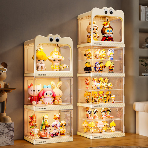 【可分层●萌眼造型】手办展示柜