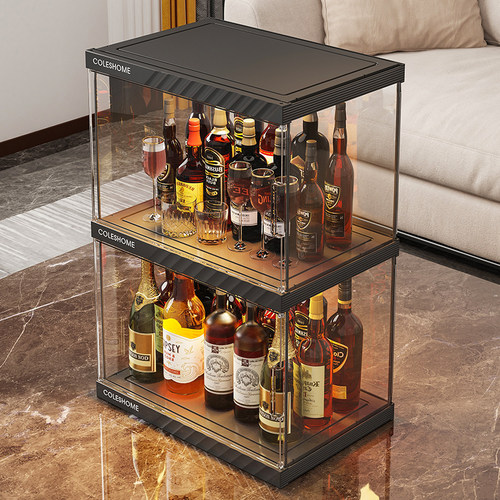 当天发货！特大号！！高透小酒柜