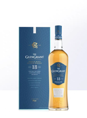 行货 格兰冠18年单一麦芽威士忌Glengrant苏格兰进口洋酒正品
