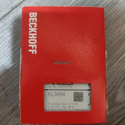 倍福KL3454模拟量输入模