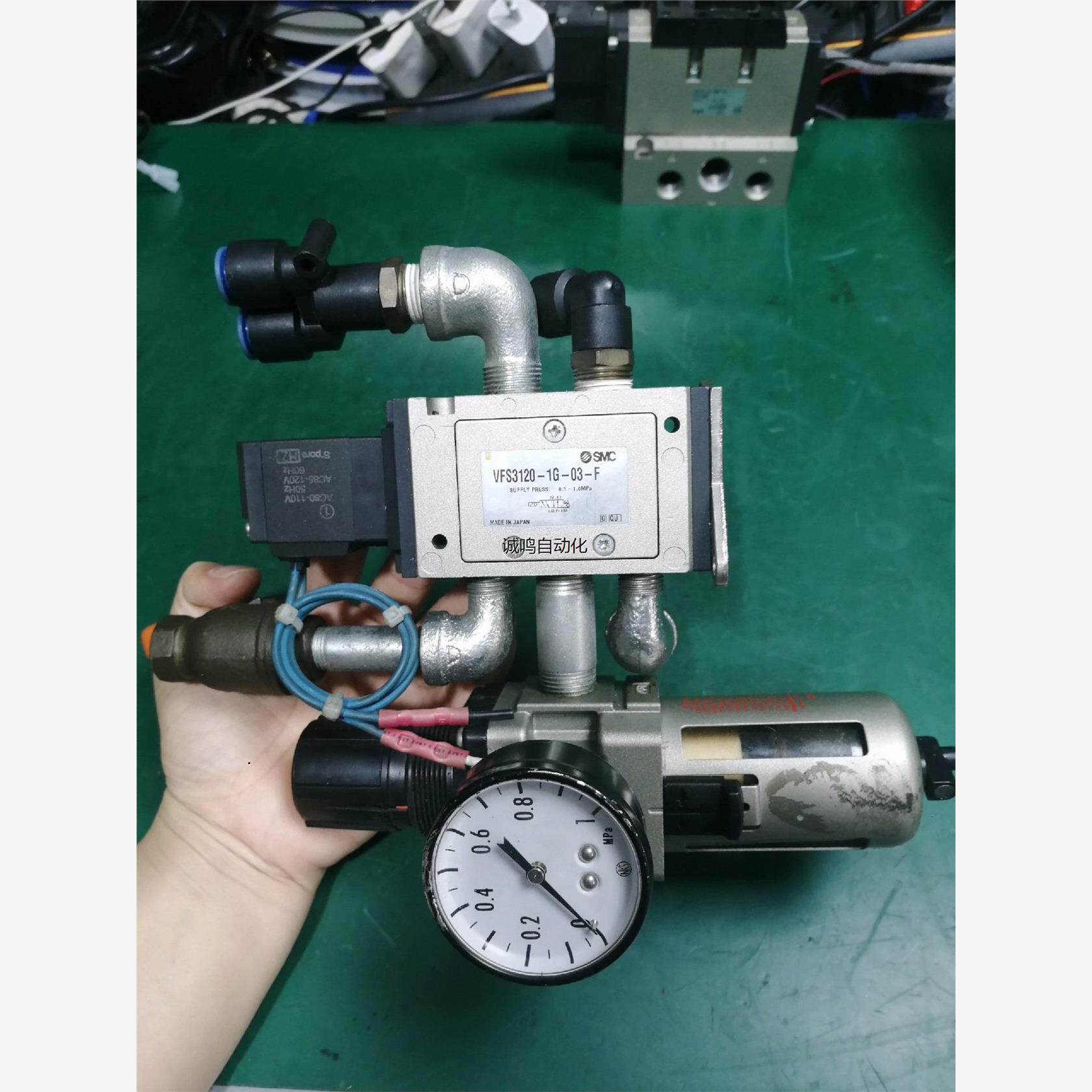 拆机SMC电磁阀VFS3120-1G