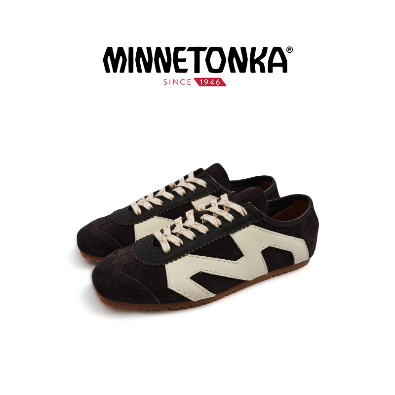 MINNETONKA MS70 Basic薄底鞋德训鞋2025新款休闲复古潮流女鞋