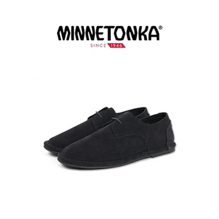 女鞋 MINNETONKA 牛反绒英伦风德比鞋 迷你唐卡秋款 Fusion系列时尚