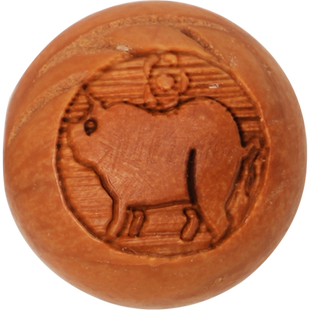 桃核雕刻十二生肖手串配件配饰串珠手工diy材料编织手绳小装饰串