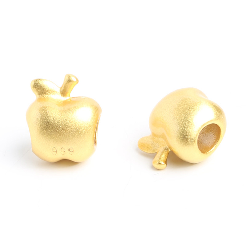 沙金苹果配件串珠手工编织diy配珠手链手串绳小配饰饰品材料,饰品/流行首饰/时尚饰品新,其他DIY饰品配件,淘宝优惠券,粉丝福利购,淘宝优惠卷