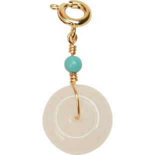 手链串珠手工diy材料成人配饰配件挂件小件可爱小提溜吊坠玉饰品