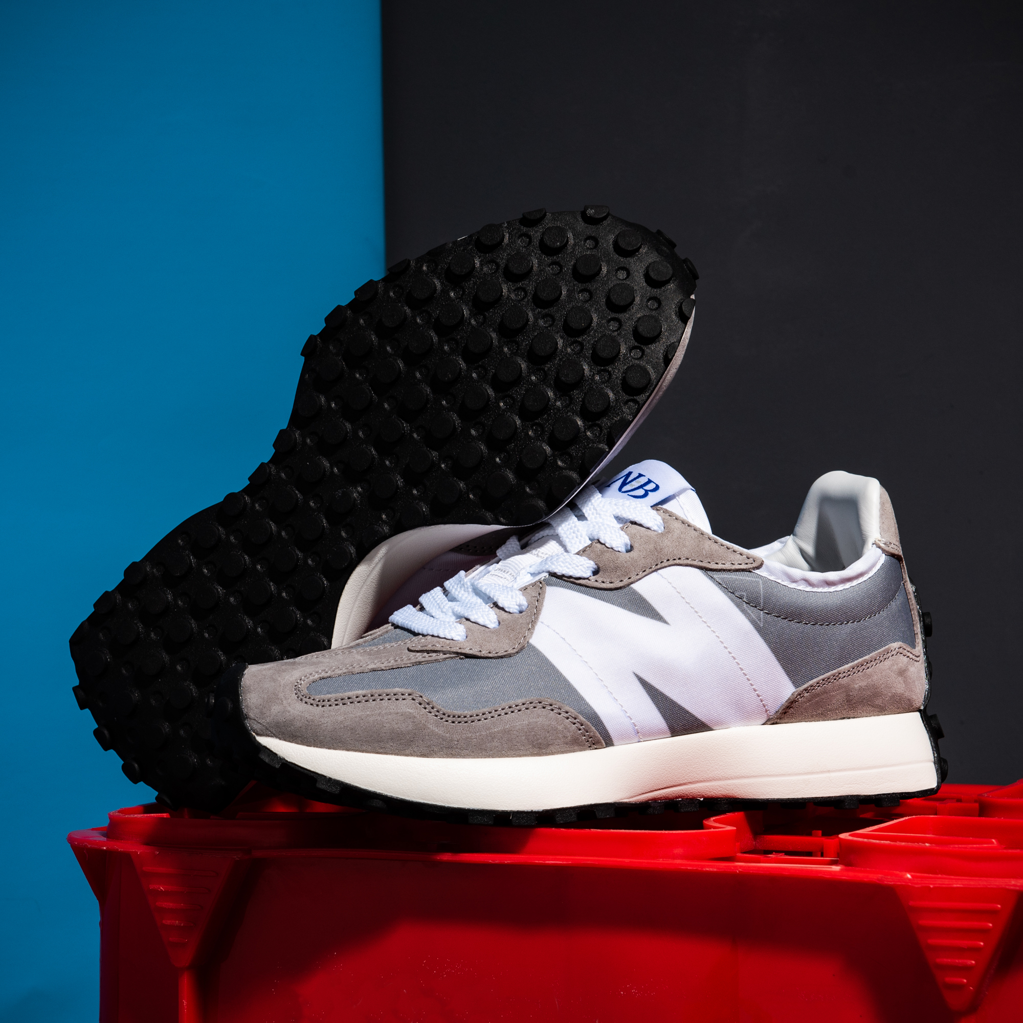 浪新百伦威nb327情侣款男鞋潮流运动时尚休闲软底真皮板鞋n字莆田