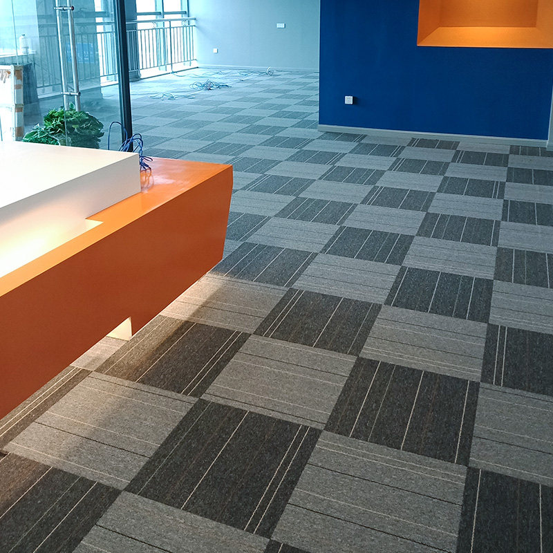 办公室地毯方块拼接公司写字楼商用卧室满铺房间家用简约拼接地毯