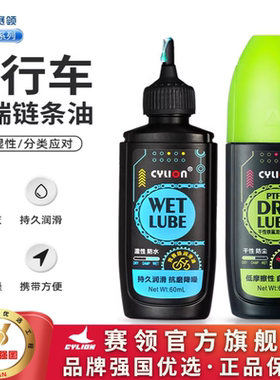 CYLION赛领竞速者自行车链条油链条清洗剂公路车山地车润滑油套装