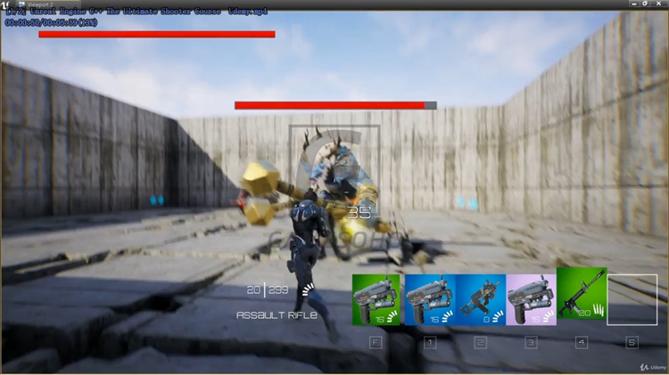 UE4虚幻5教程Unreal Engine C++ The Ultimate Shooter Course-封面