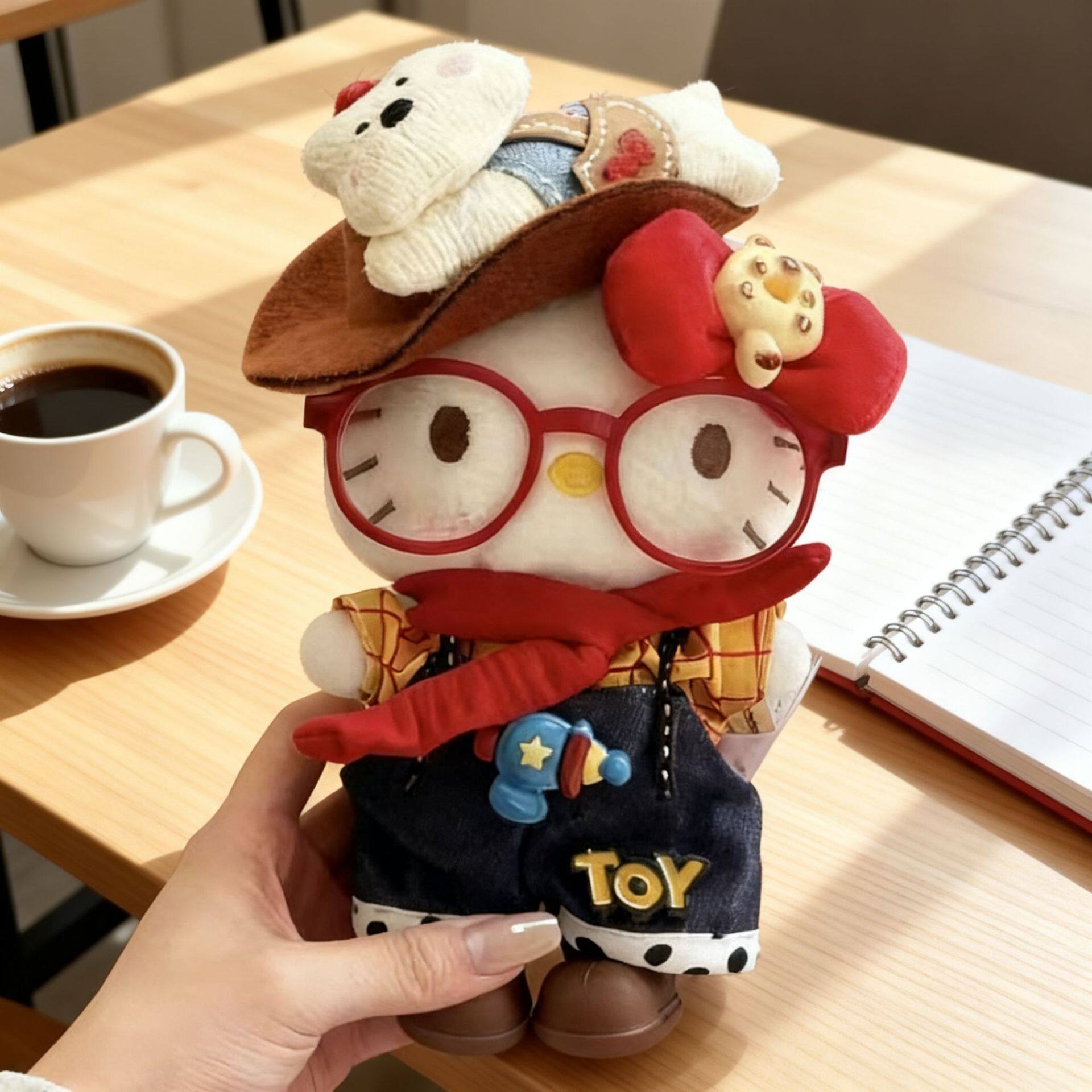 尚绒坊正版二创毛绒玩具hellokitty玩偶公仔娃娃kt凯蒂猫小挂件