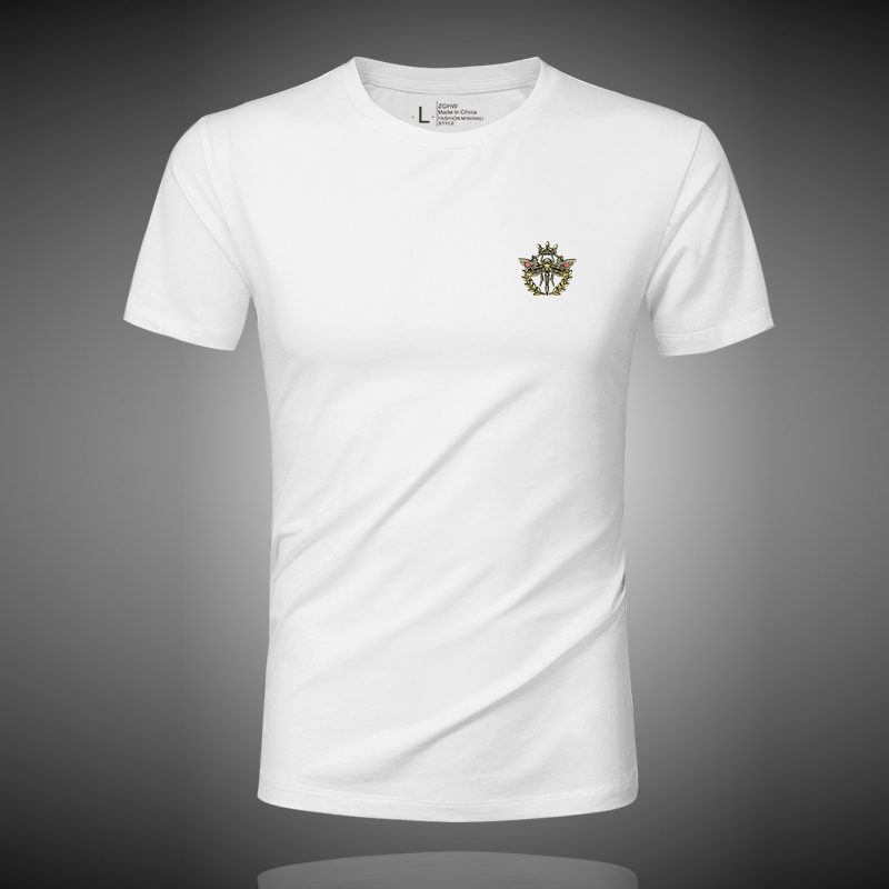 ZGHW夏季男士莫代尔休闲圆领短袖