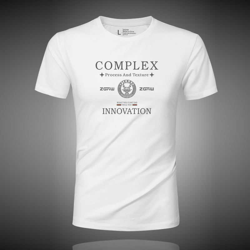 ZGHW夏季男士莫代尔休闲圆领短袖