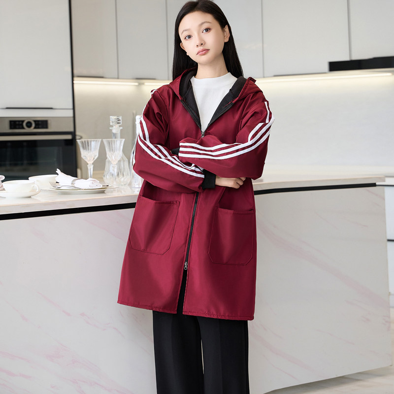 罩衣女冬季加绒加厚男款厨房家用防水防油大人上班专用外套工作服,家庭/个人清洁工具,围裙,淘宝优惠券,粉丝福利购,淘宝优惠卷