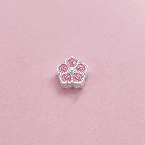 S925纯银镀金国风手串转运珠隔珠