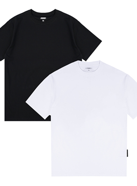 M26D液氨纯净T恤夏季宽松圆领t恤男女同款