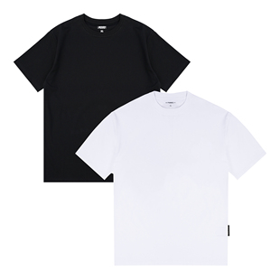 M26D液氨纯净T恤夏季 宽松圆领t恤男女同款