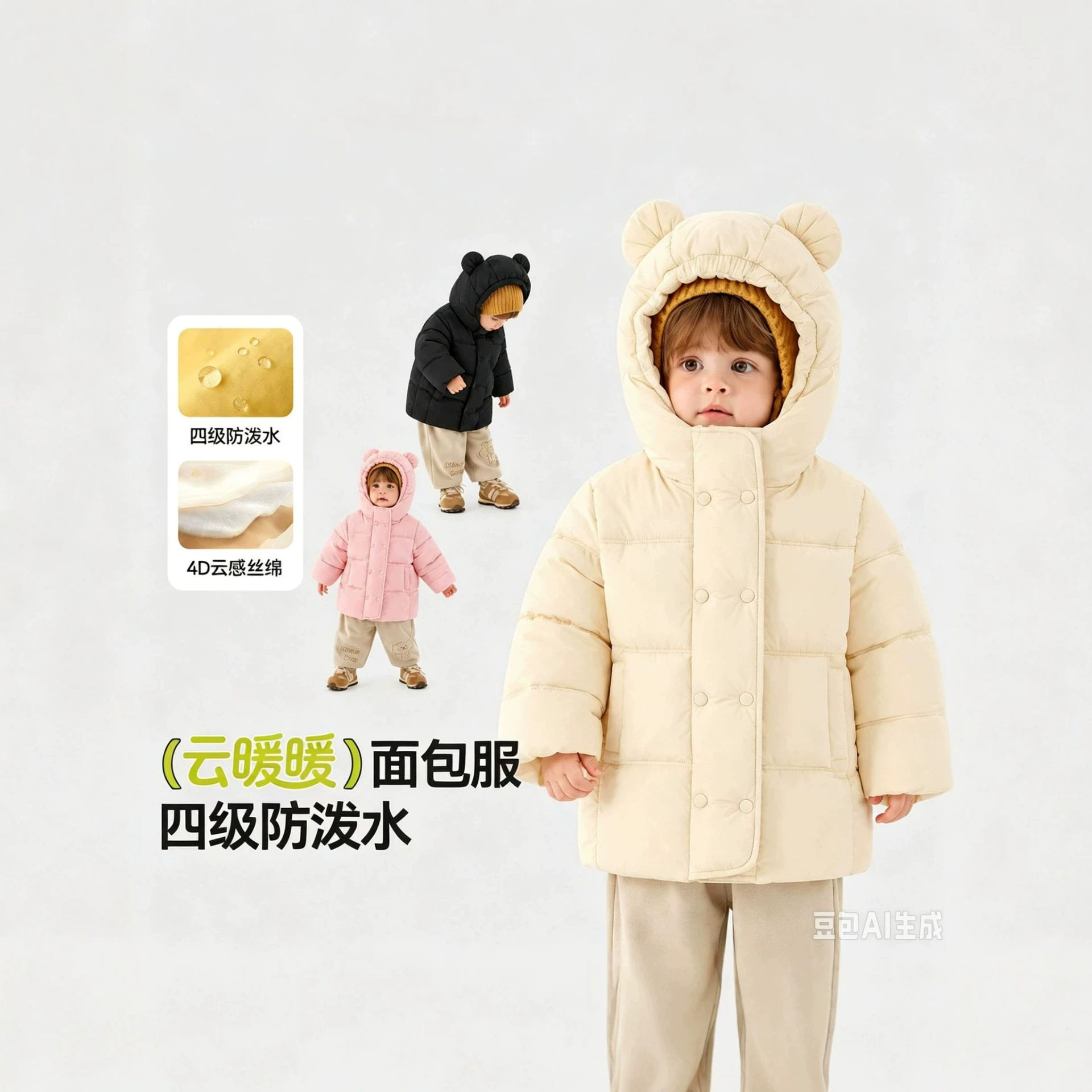 2026秋冬新款儿童棉衣加厚