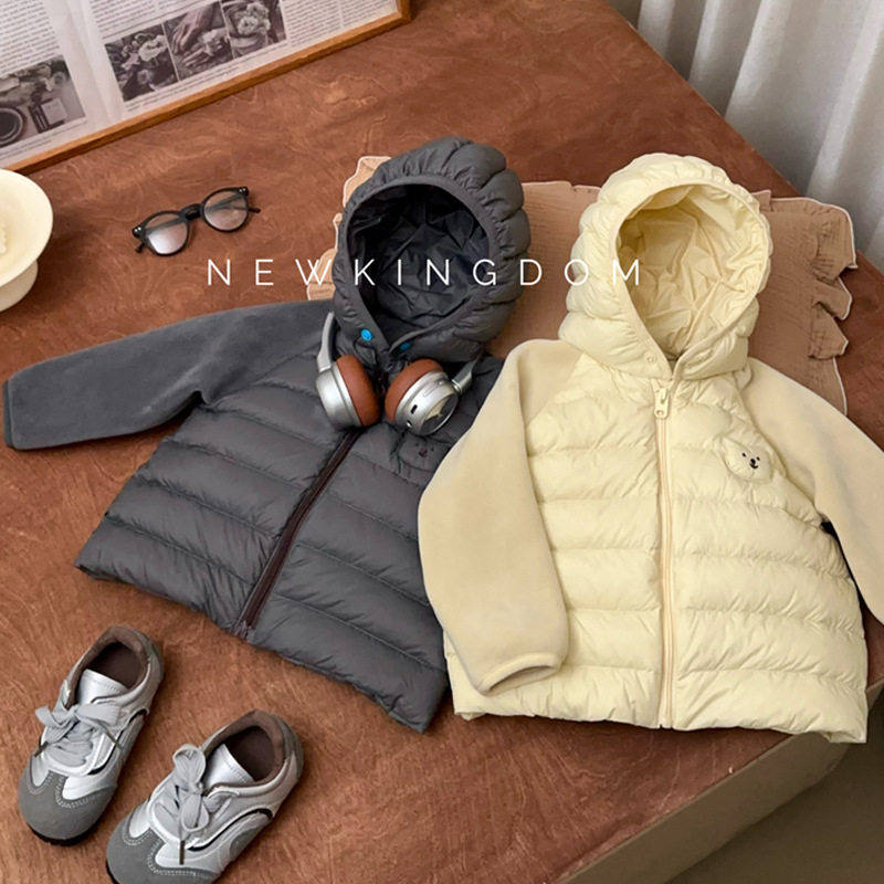 羽绒服儿童冬装幼儿园校服神器