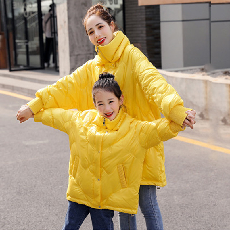 2019新款韩版亲子羽绒服中长款韩版女童装中大童加厚母女冬装外套|msdalam kategori Butik wanita / wanita, Down - dari Buy2taobao.com untuk memberikan perkhidmatan ejen Taobao profesional membeli