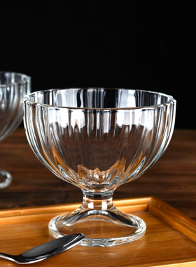 意大利Bormioli Rocco进口甜品杯玻璃冰淇淋杯甜品碗创意奶昔杯子