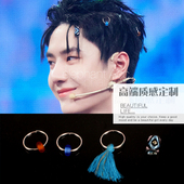 酷盖同款 耳饰发坠就是街舞脏辫环扣男女嘻哈潮流时尚 发夹发环