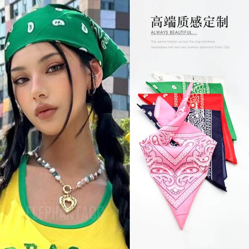 嘻哈欧美街舞腰果花包头巾酷帅甜辣少女方巾吸汗巾个性绑发发带潮,饰品/流行首饰/时尚饰品新,发饰,淘宝优惠券,粉丝福利购,淘宝优惠卷