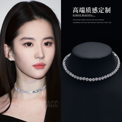 气质锁骨链优雅choker颈链