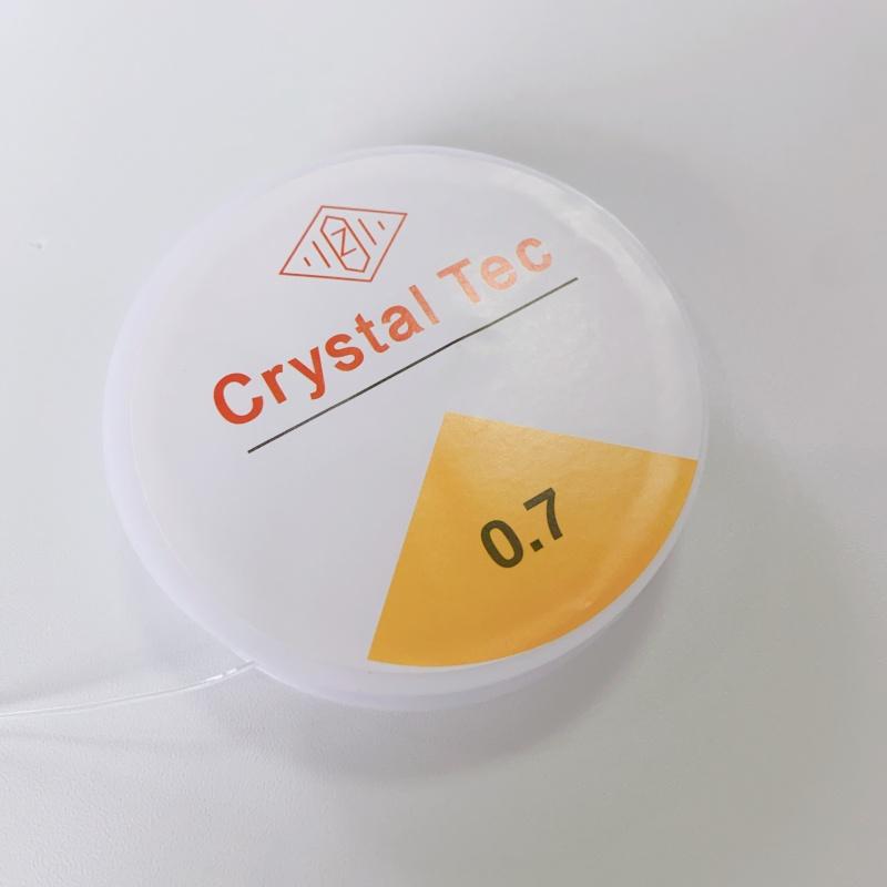 水晶透明佛珠手串弹力绳串珠备用绳皮筋文玩线绳手链项链线