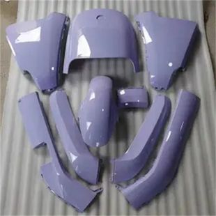 适用九号电动车E70/80/100/125/200全套改装烤漆件塑件外壳颜色可