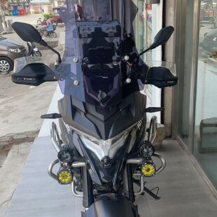 适用适用加宽隆鑫300DS直线风挡 500DS改装风挡 650DS加高风挡定