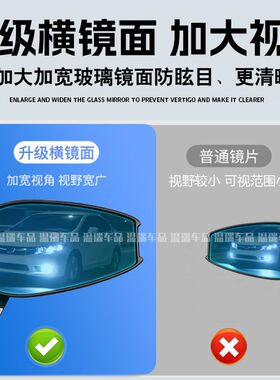 适用适用于九号E300P AOS4PLUS后视镜改装大视野踏板摩托车反光倒