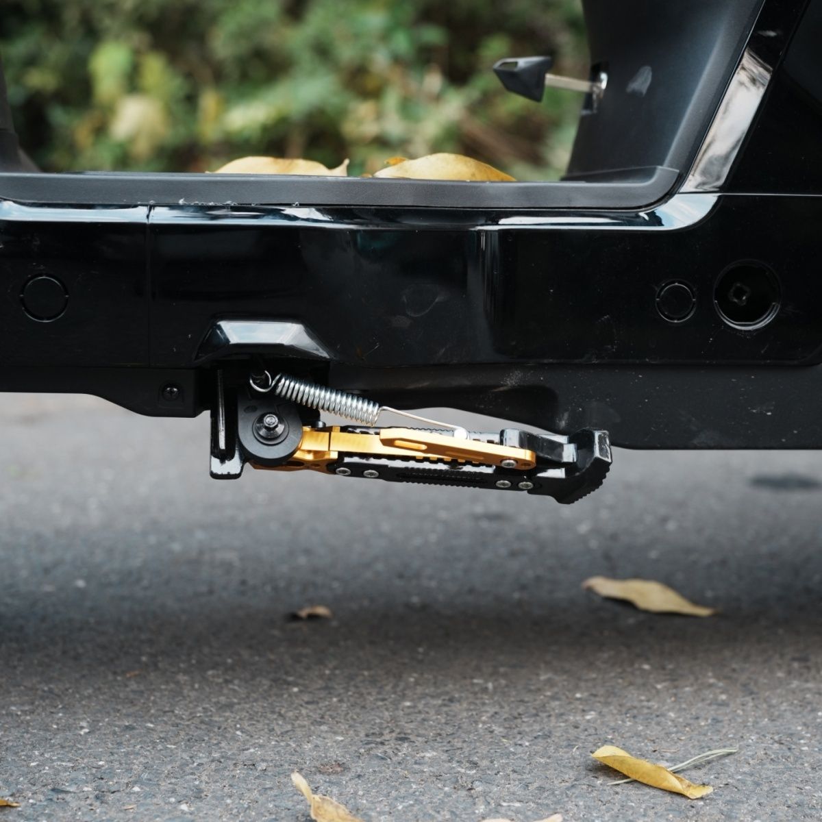 适用适用极核AE5/AE5i铝合金一体CNC加长加粗侧撑单边撑改装配件