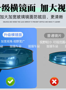 适用适用于NMAX155改AOS4Plus祖国版后视镜大镜面电动车摩托车反