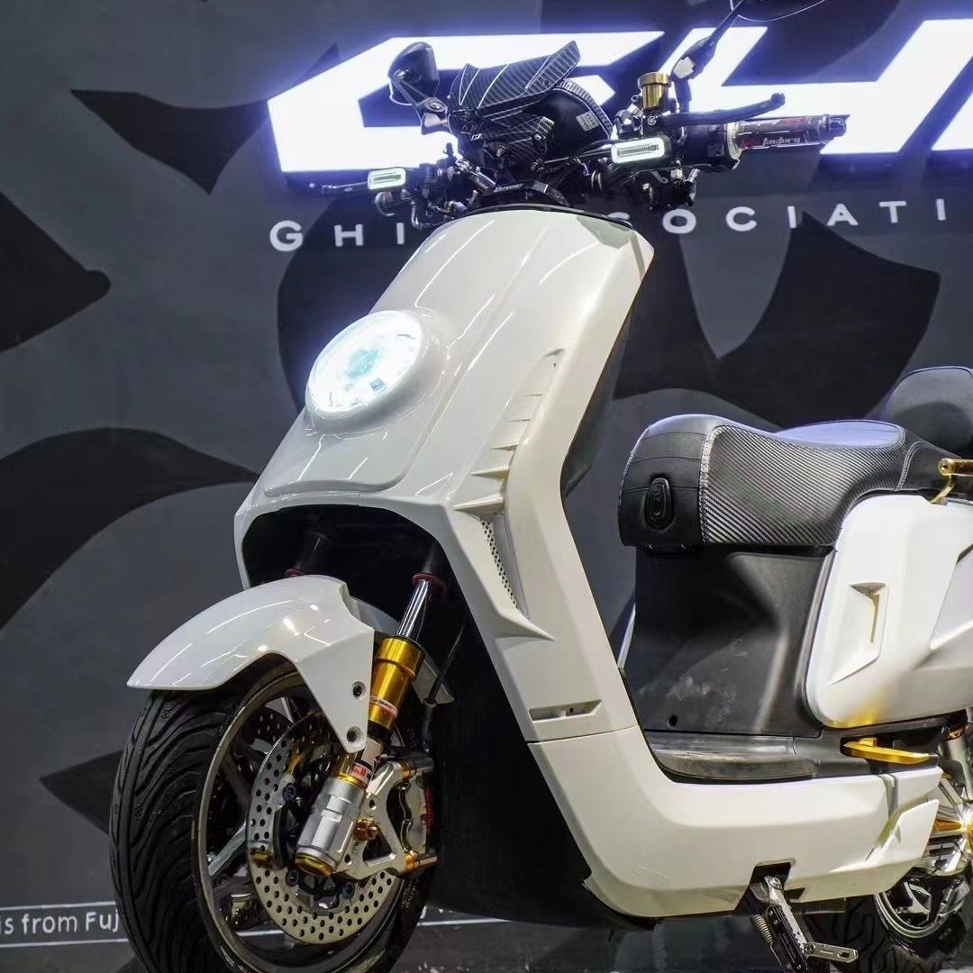 适用GHI 小牛电动车壳N1/N1S/NQI宽体风道烤漆改装全套塑料壳车元