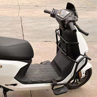 适用适用九号N385C电动车护杠N380C前保险杠N370C护杠外卖前杠改