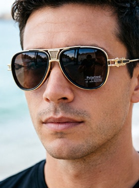 经典飞行员金属偏光太阳镜