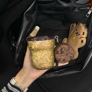 bablov纯钛直饮保温杯男女学生高颜值随行便携手提简约轻奢水杯子