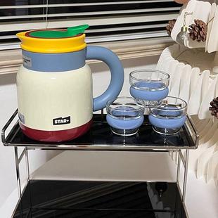 世大家中古风保温泡茶壶男女学生高颜值大容量焖烧壶热水壶家用杯