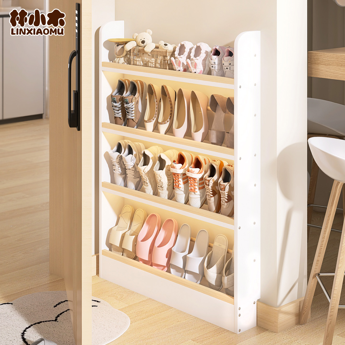 鞋架小窄门口12cm超薄鞋柜