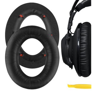 黑鹰头戴式 Geekria极客悦耳耳机海绵套适用金士顿 Revolver HyperX 可替换耳机棉耳机套 Cloud