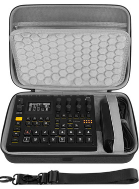 Geekria极客悦耳适用Elektron Digitone II MK2合成器收纳包硬包