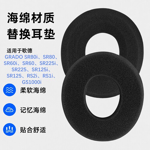 极客悦耳歌德SR80i海绵替换耳垫