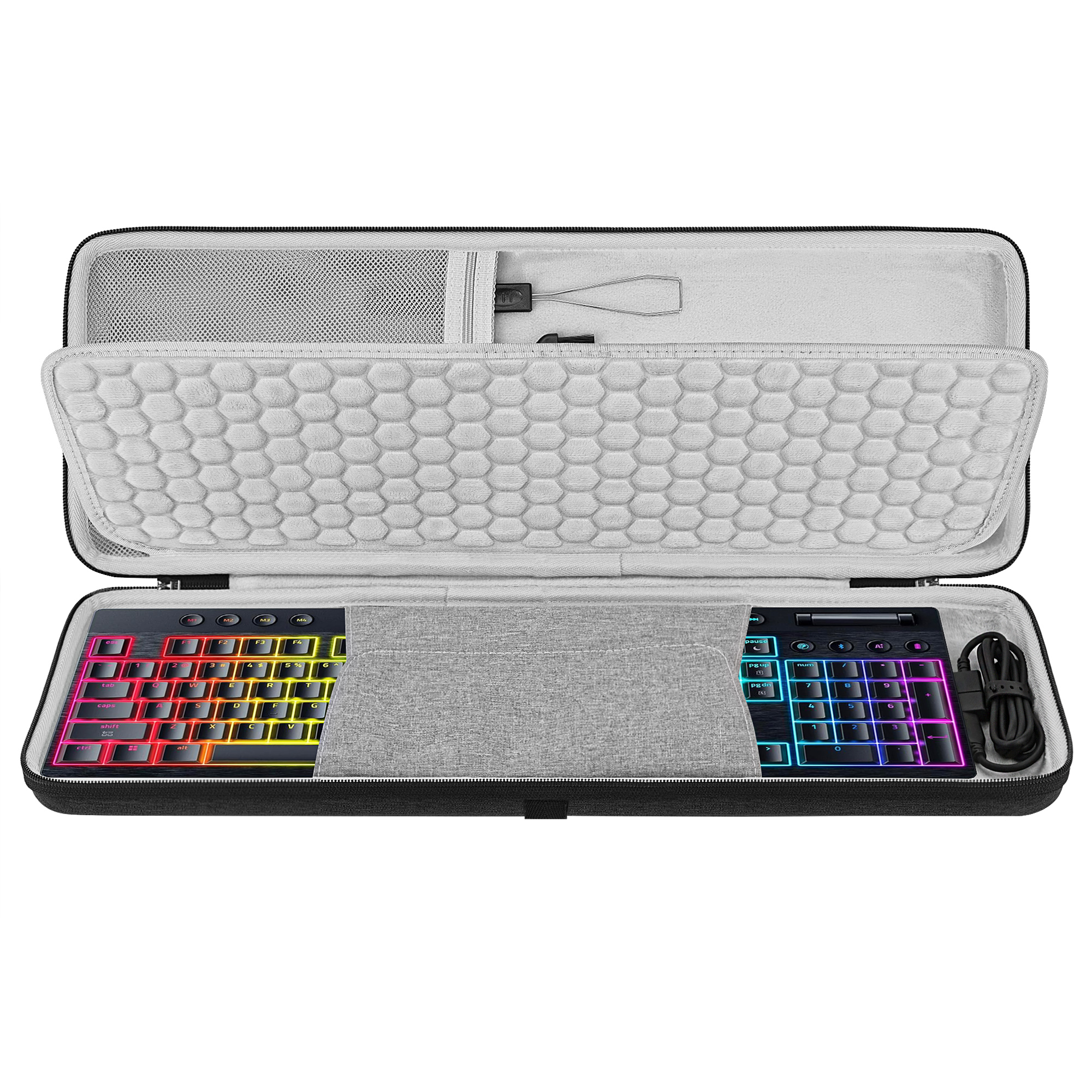 适用BlackWidowV4键便携键盘包