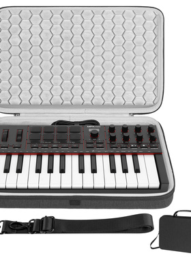 Geekria极客悦耳适用Akai Professional MPK Mini IV音频接口硬包