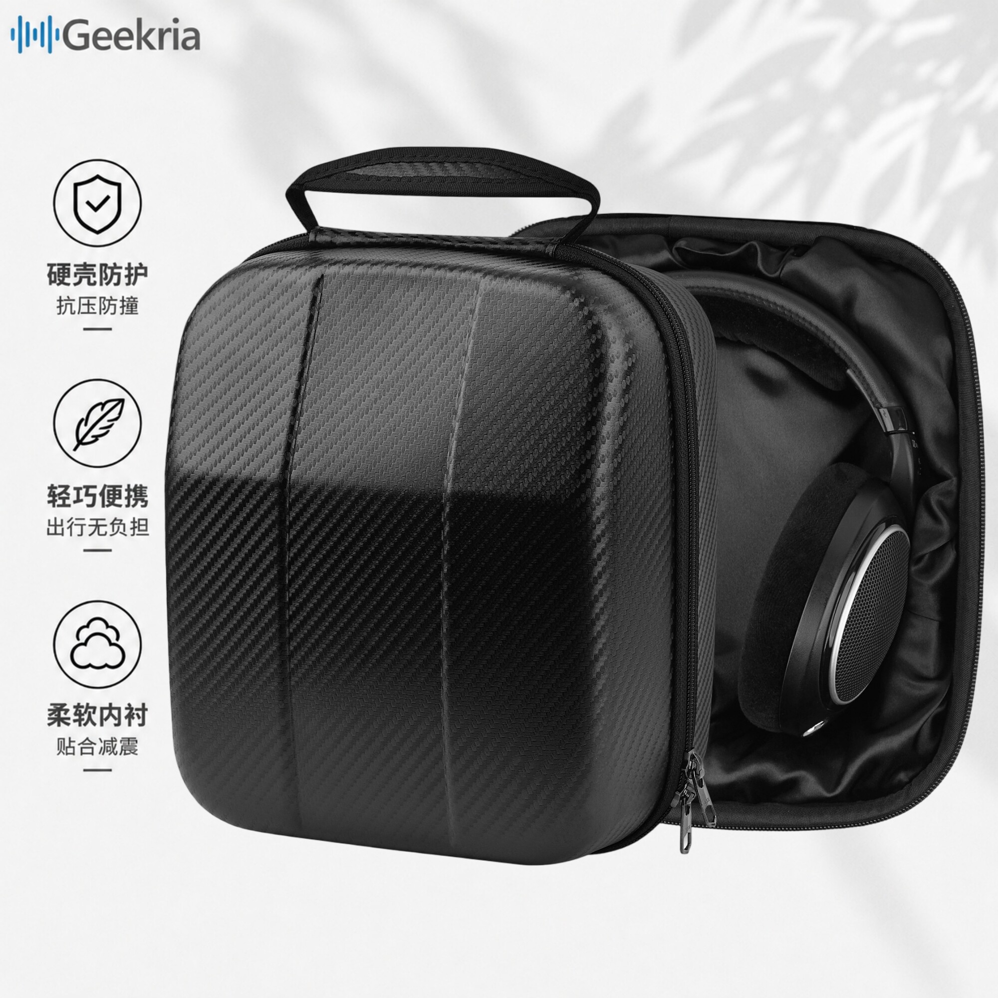 Geekria适用HD660S2耳机硬壳包图片