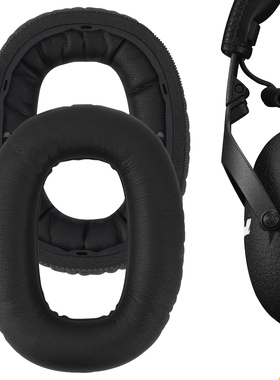 Geekria耳机海绵套适用马歇尔 Monitor II头戴式耳机棉 黑色款耳机套