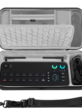 Geekria极客悦耳适用于RODE罗德Caster Video音频收纳包专用硬包