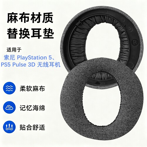 极客悦耳索尼PS53D耳机耳罩替换